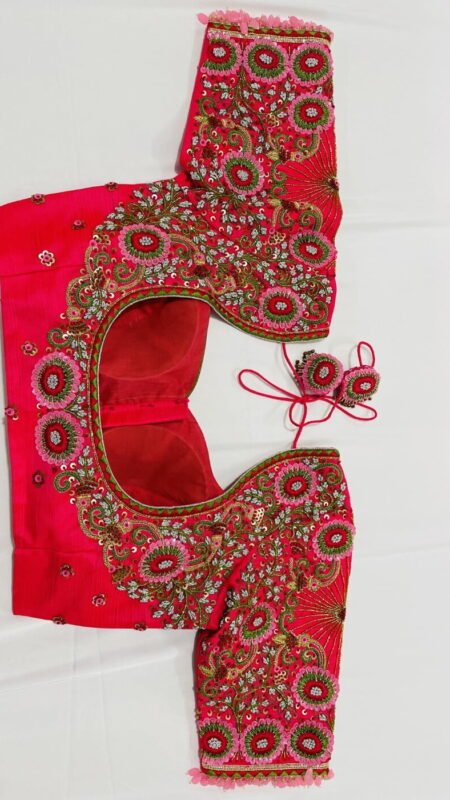 red-bridal-blouse