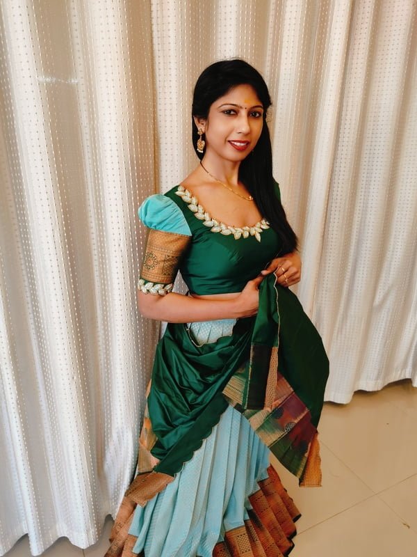 Sridevi-Green-lehenga