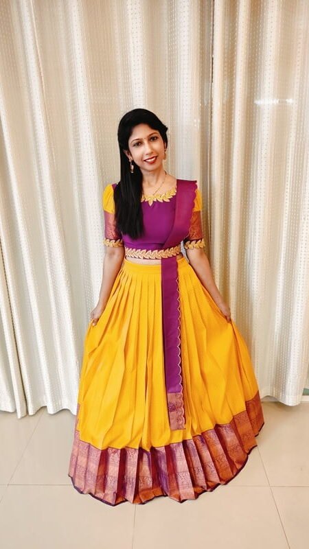 saffron-lehenga-pv designer studio