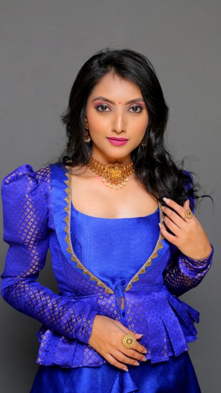 blue-lehenga