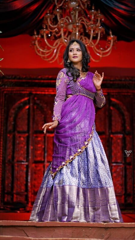 purple-bridal-lehenga